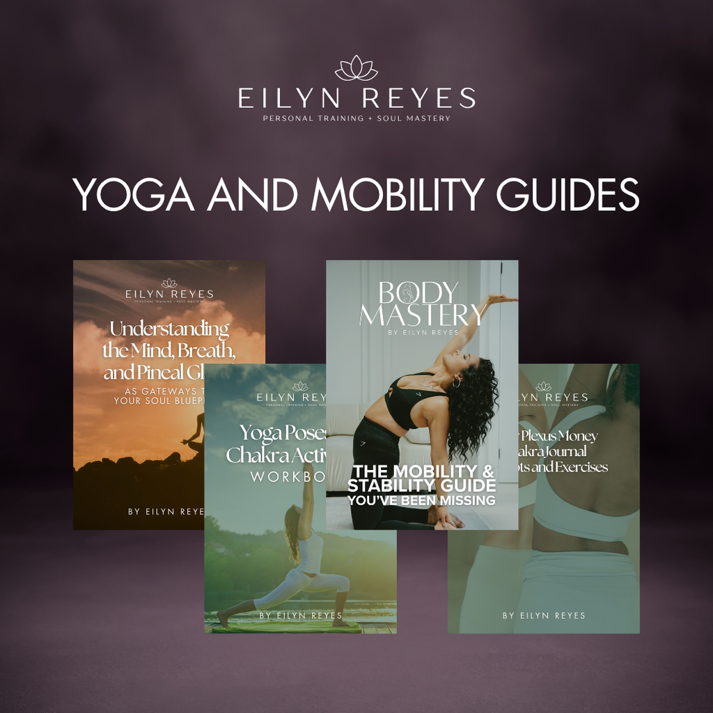 Yoga & Mobility Guide Collection — 4 Stress-Release Workbooks by Eilyn Reyes