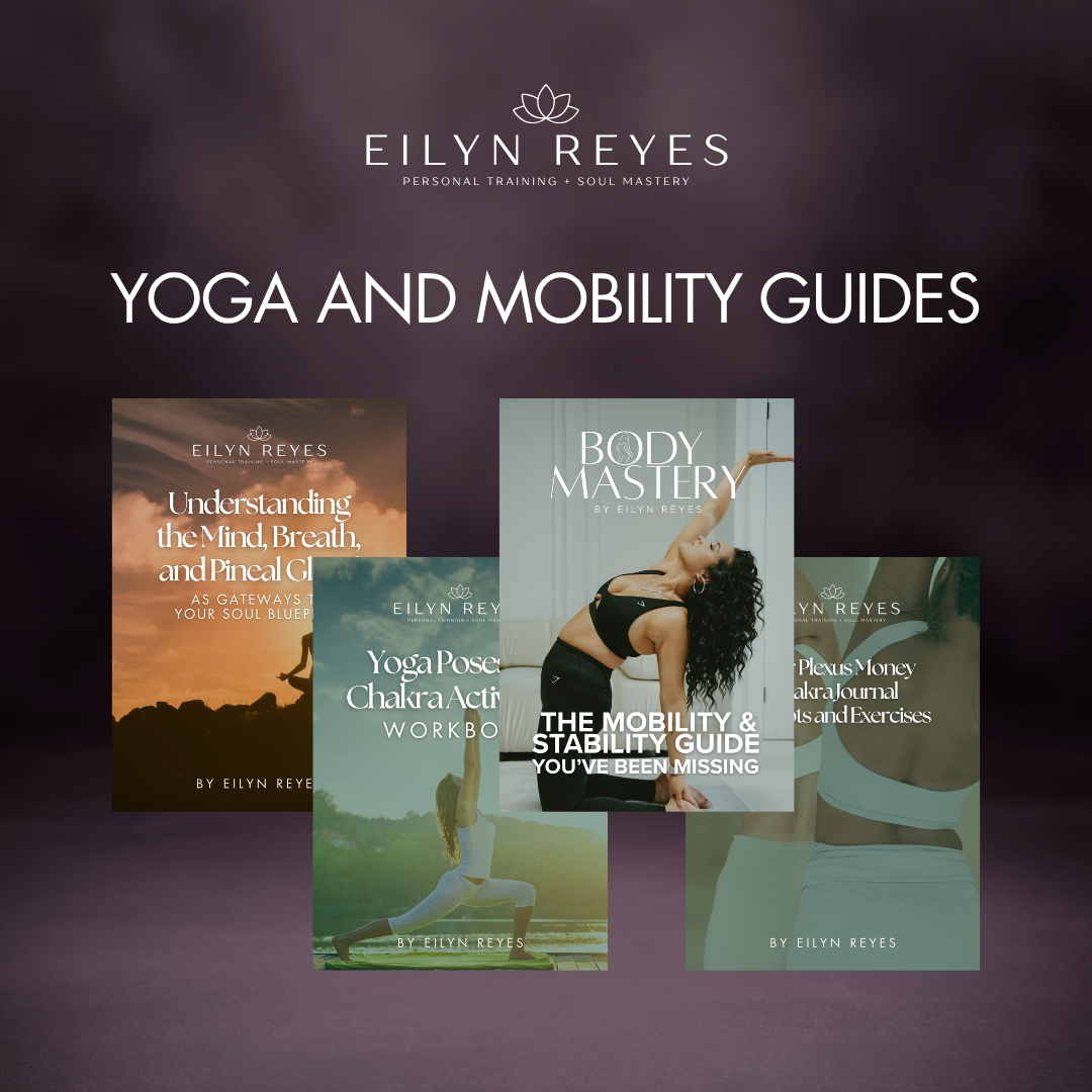 Yoga & Mobility Guide Collection — 4 Stress-Release Workbooks by Eilyn Reyes